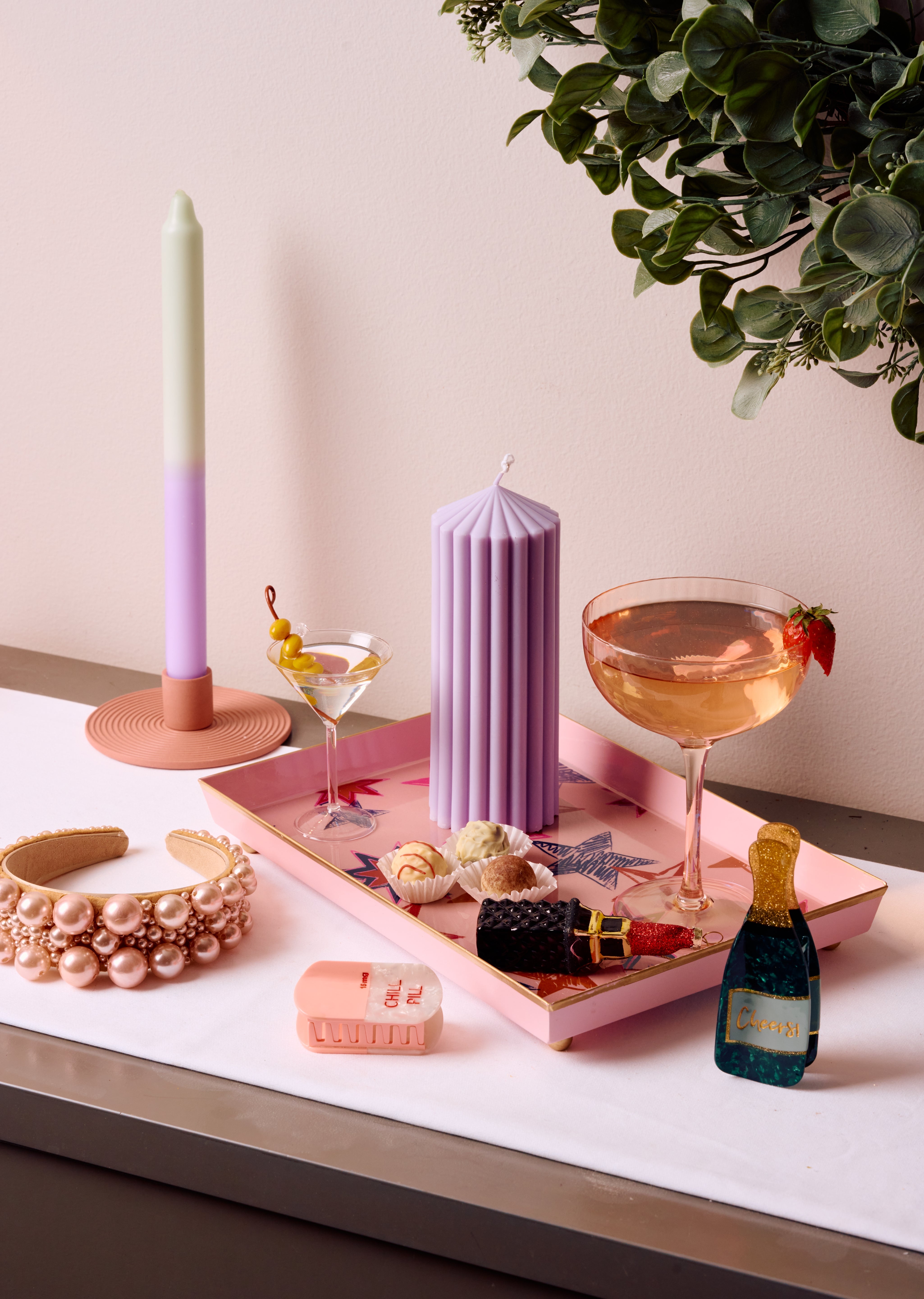 Dip Dye Kerzen Set: Tall Classic Edition