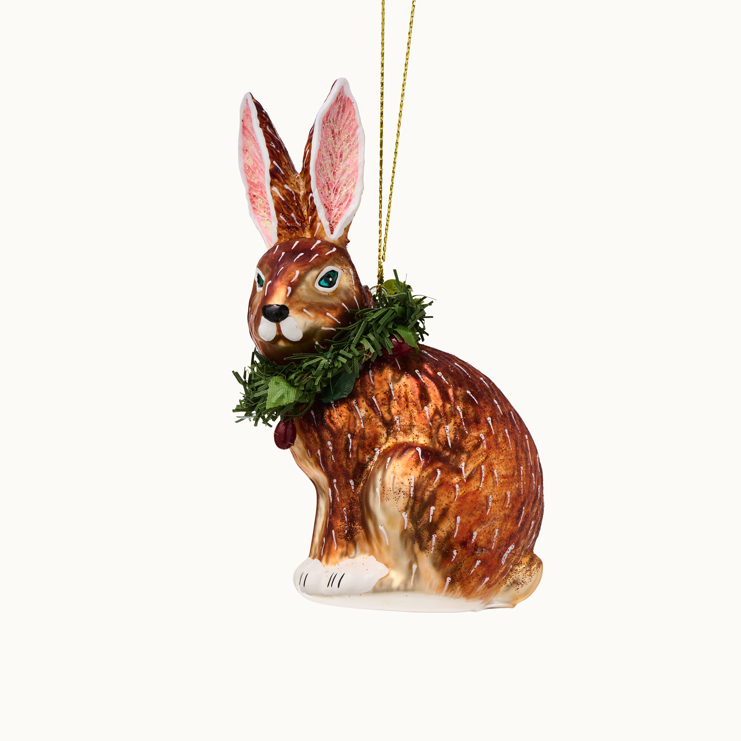 hase fahrradanhänger Glasanhänger | Handgefertigter Schmuck