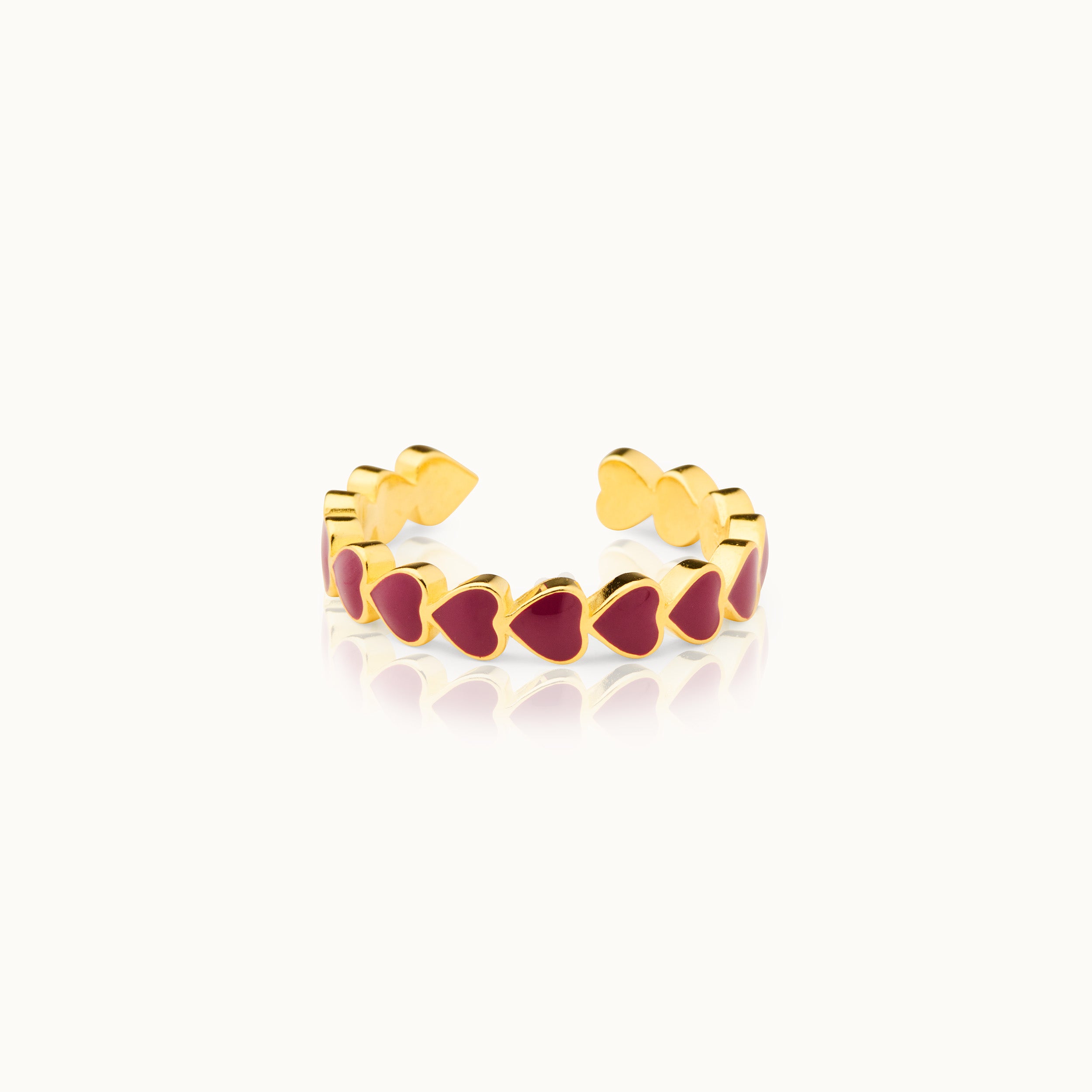 Ring - The Heart Bordeaux