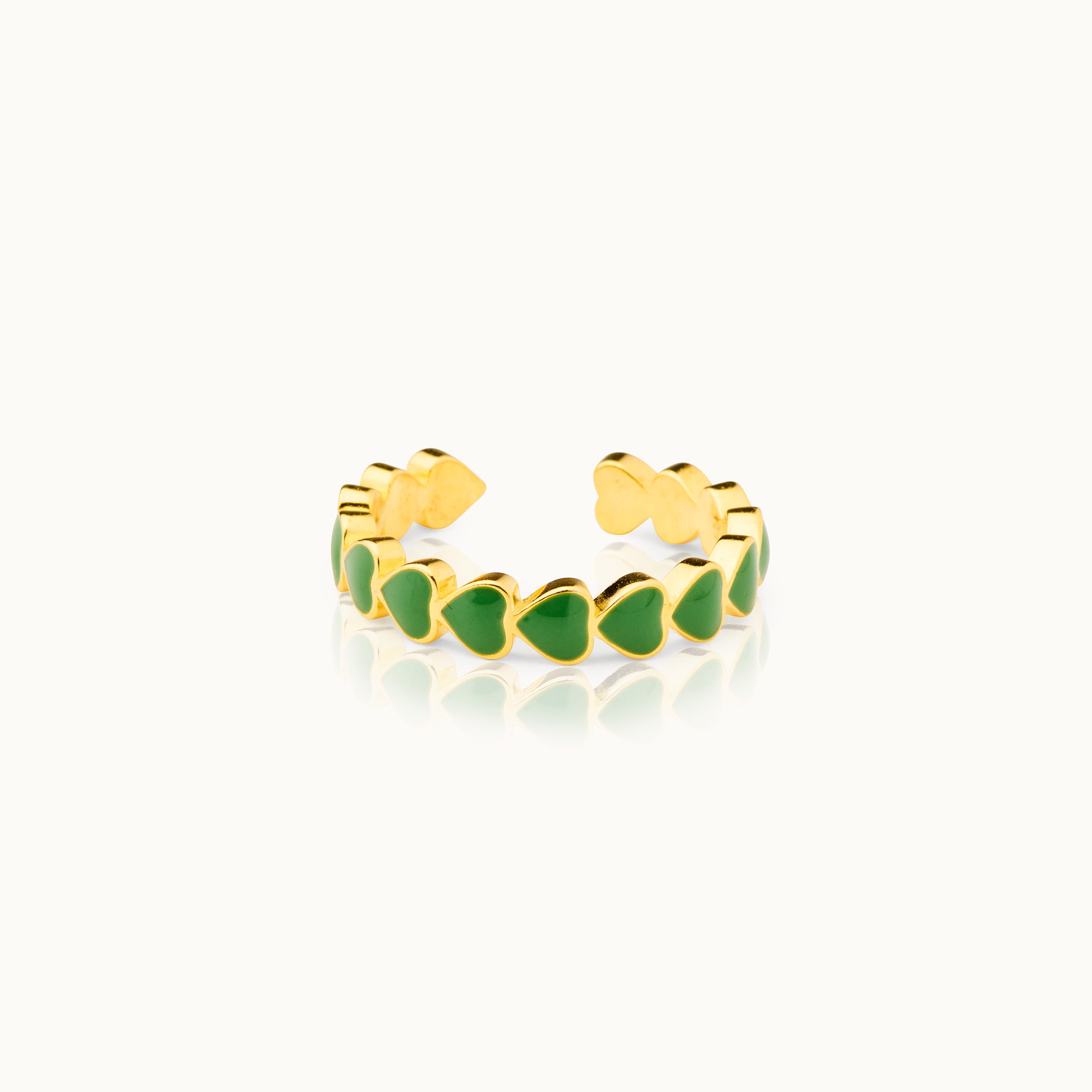 Ring - The Heart Grün