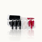 Haarklammer Lippenstift