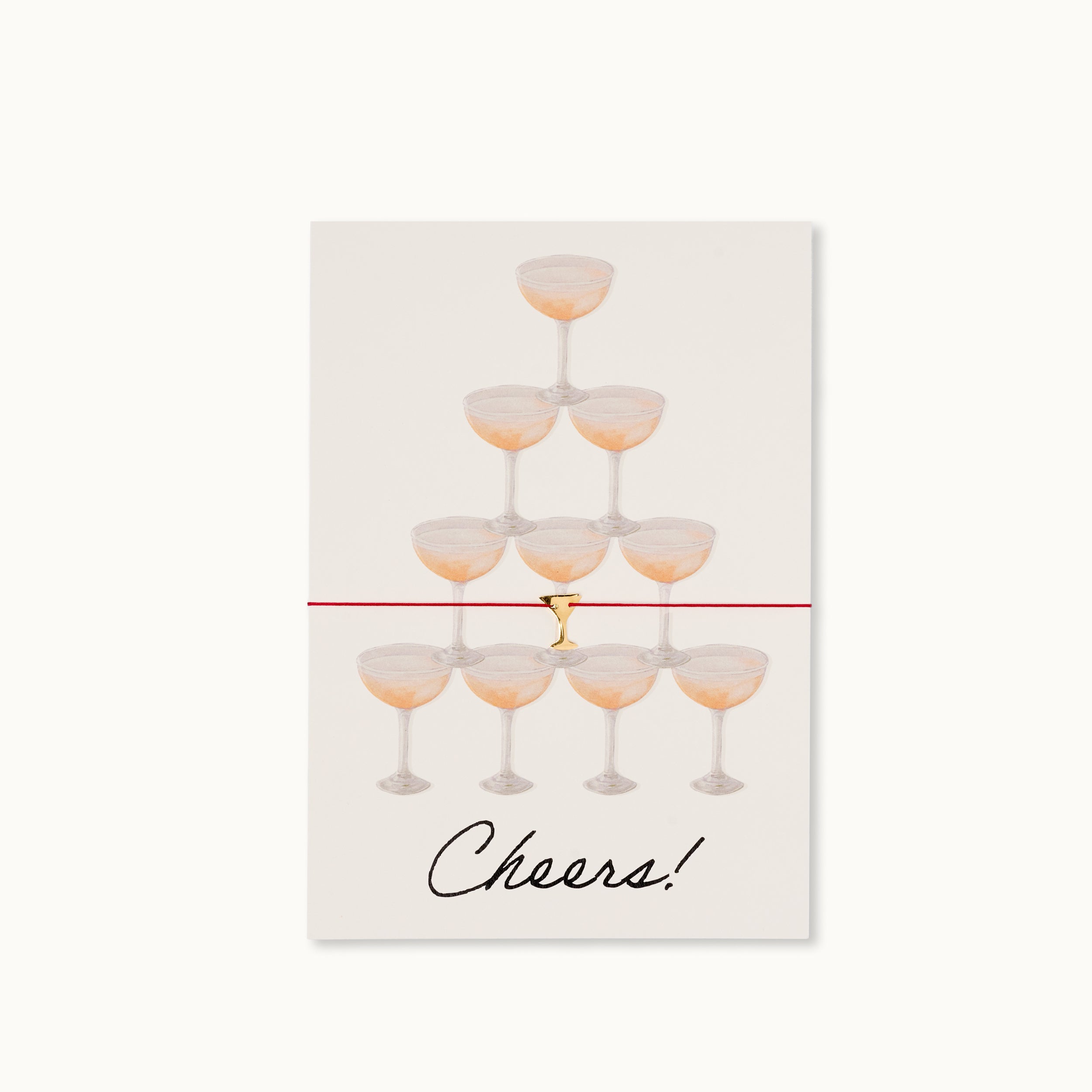 Armband-Karte: Cheers!