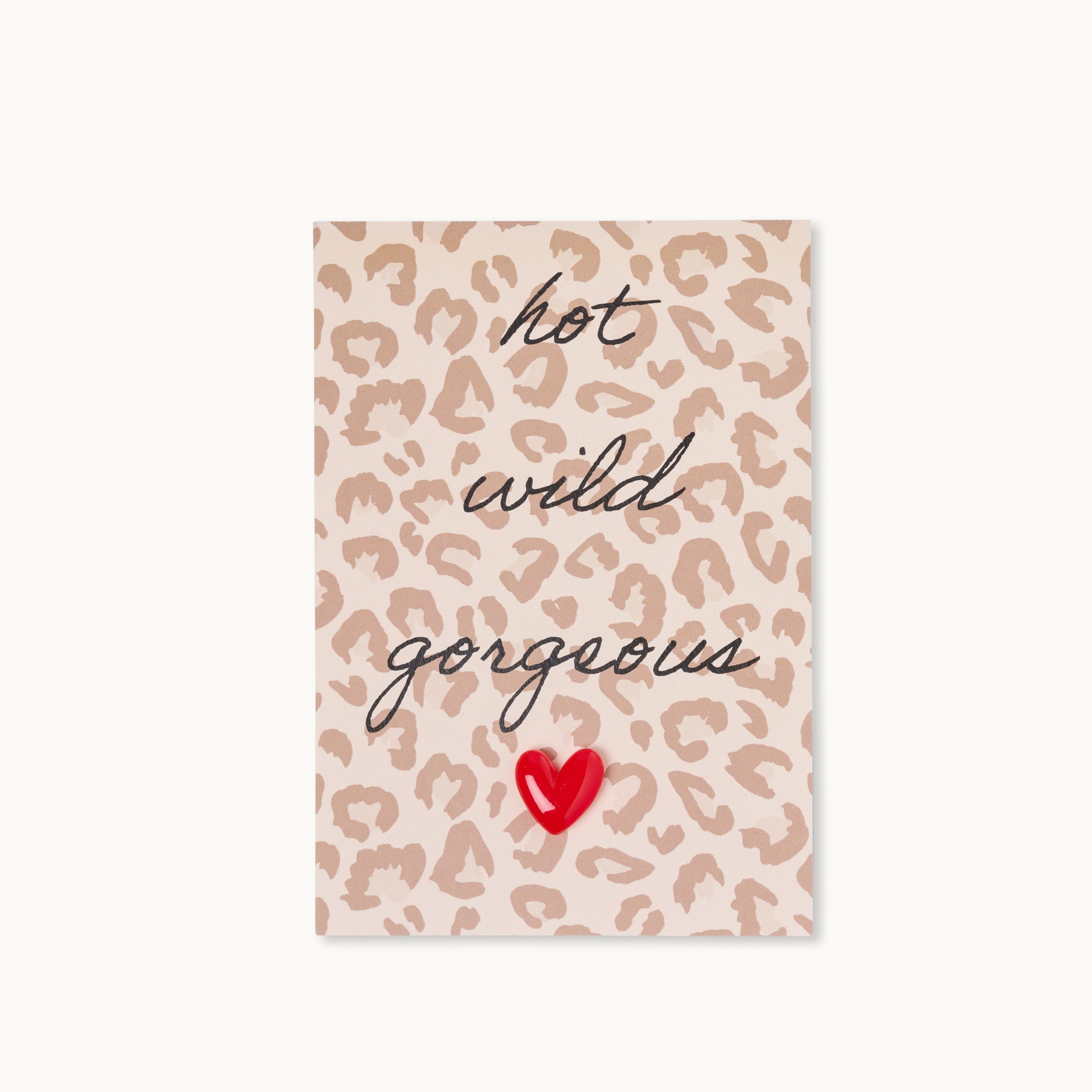 Pin-Karte: Hot wild gergeous LEOPARD