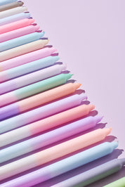 Dip Dye Kerzen Set: Tall Petrol