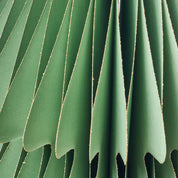 Anhänger Weihnachtsbaum aus Papier  15cm Light Green