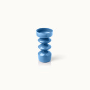Kerzenständer Glas Royal Babyblue