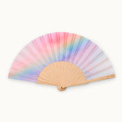 Fächer Einhorn Regenbogen