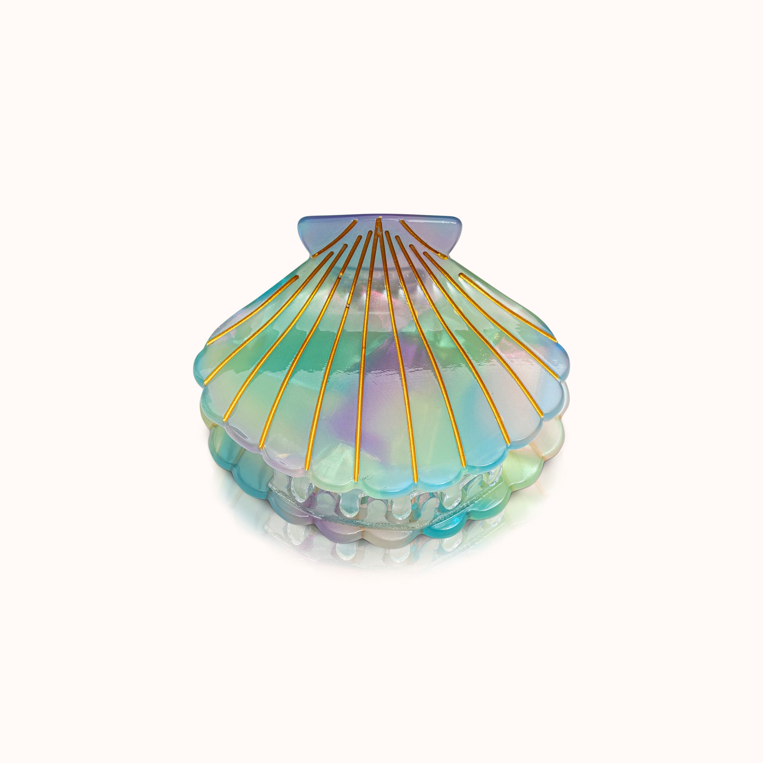 Hair Clip Shell Amber