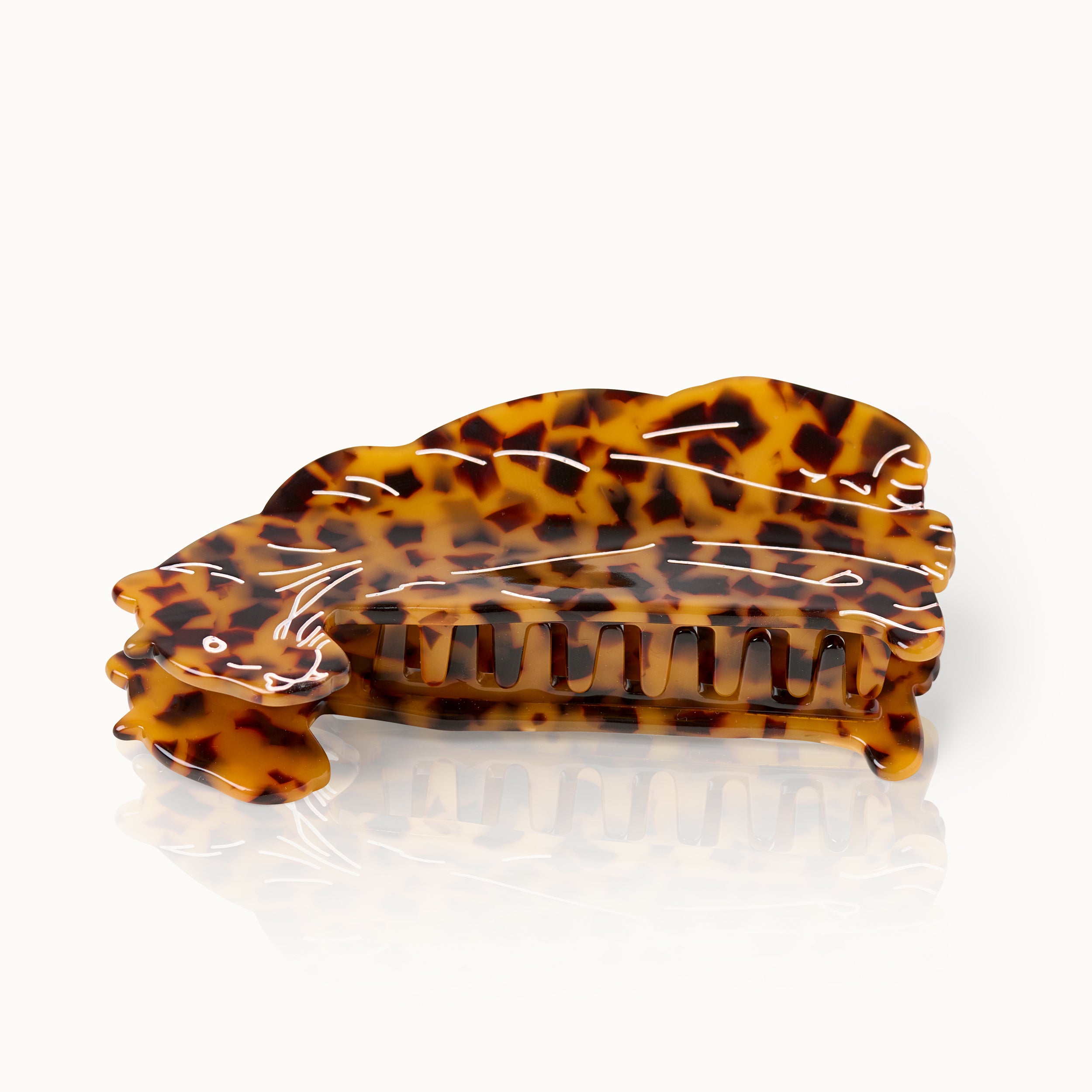 Haarklammer Leopard