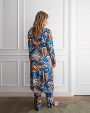 Kimono  Blue Seaweed