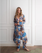 Kimono  Blue Seaweed