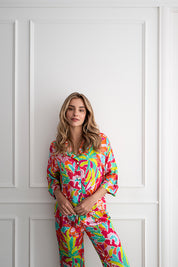 Bluse Loose Cut The Tropical