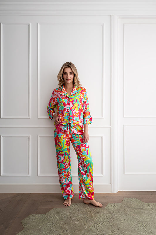 Bluse Loose Cut The Tropical