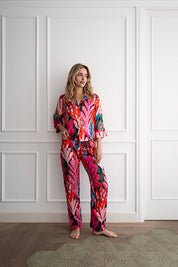 Bluse Loose Cut Jungle