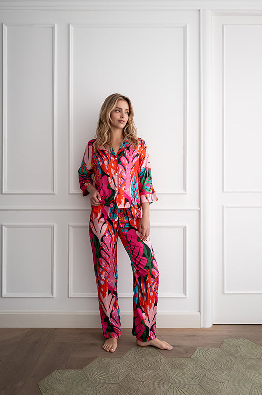 Bluse Loose Cut Jungle