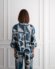 Bluse Loose Cut Greek