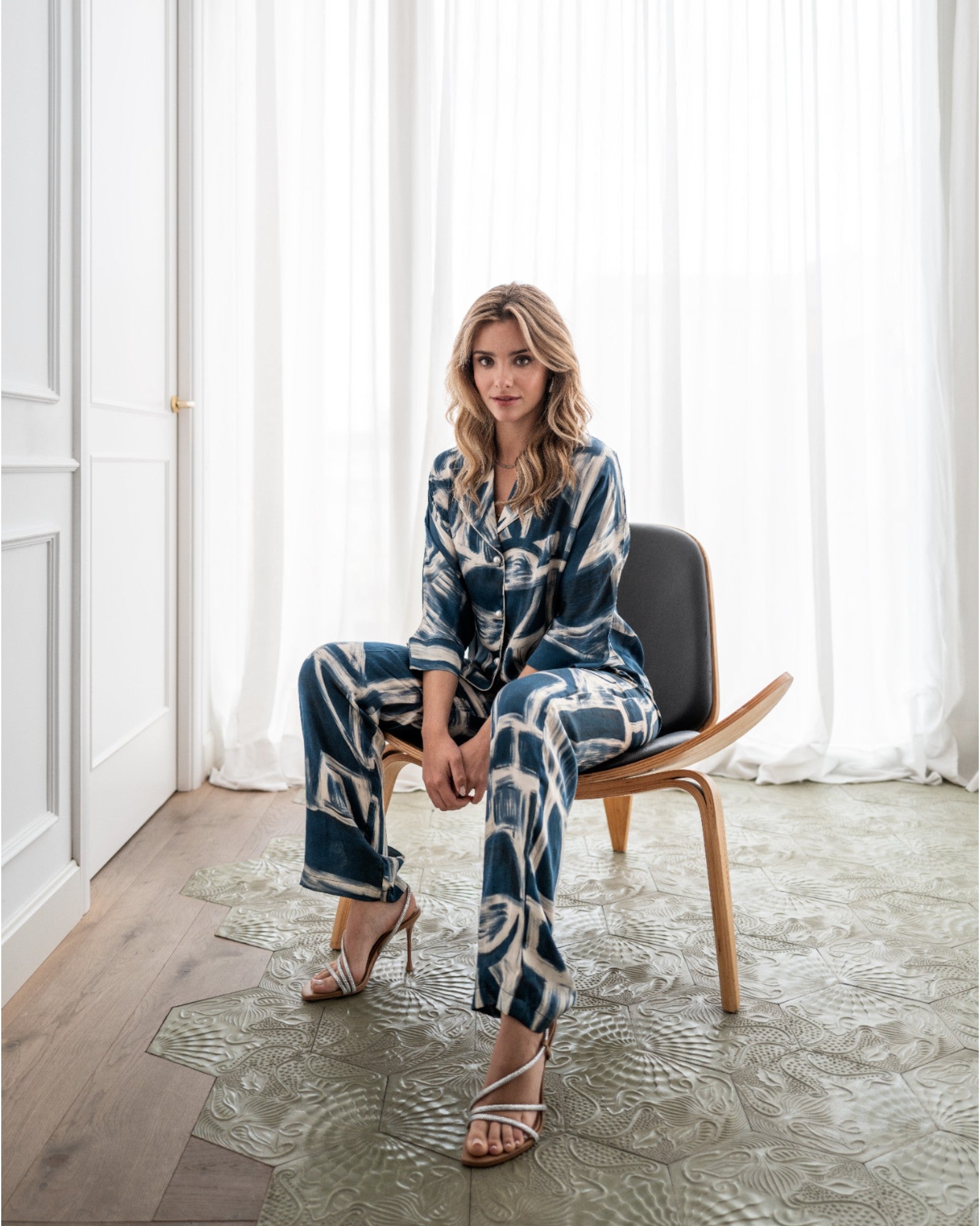 Bluse Loose Cut Greek