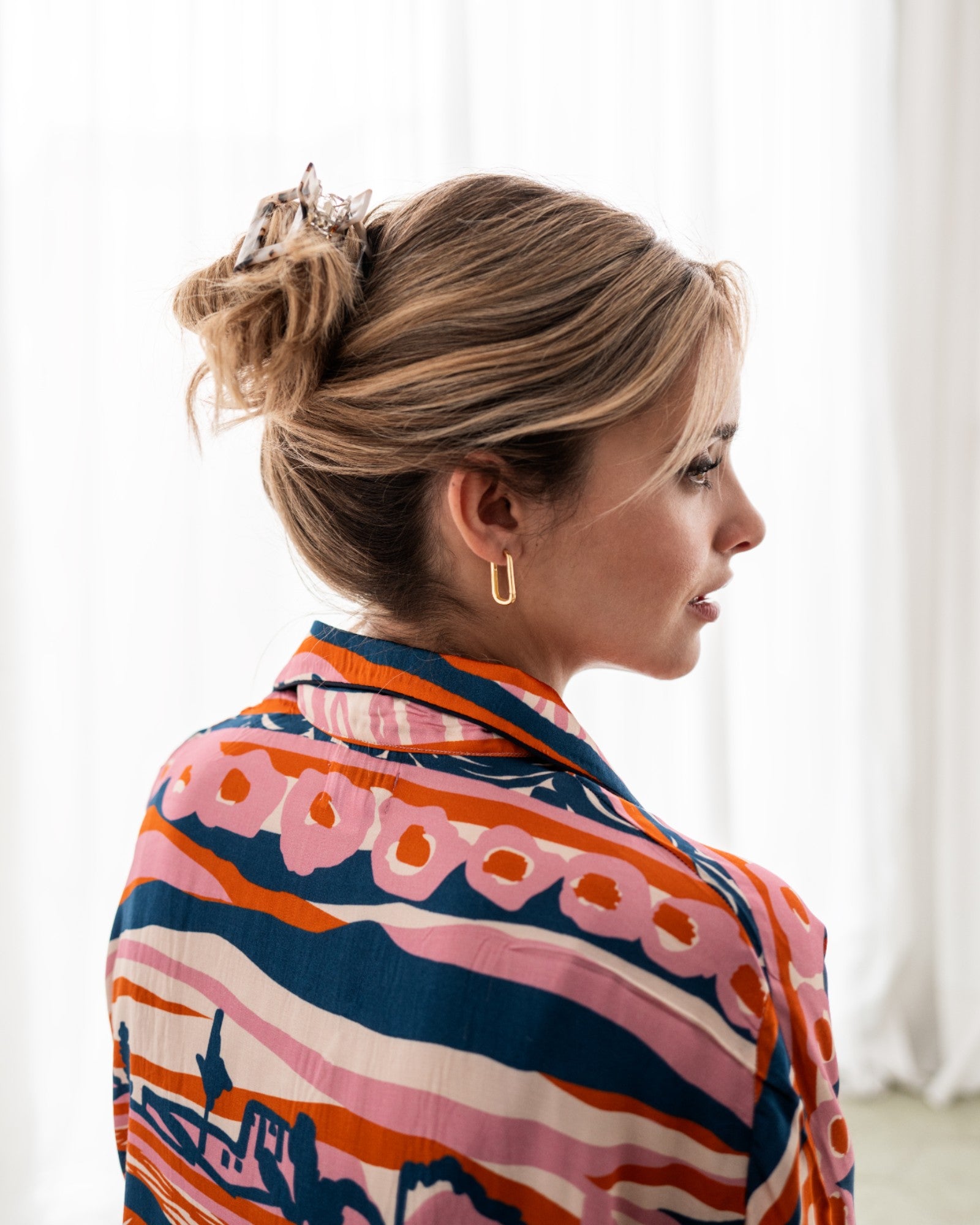 Bluse Loose Cut Happy Stripes