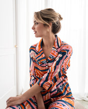 Bluse Loose Cut Happy Stripes