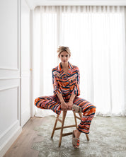 Bluse Loose Cut Happy Stripes