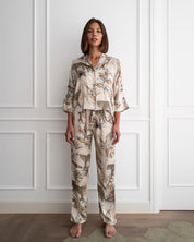 Bluse Loose Cut Leopard
