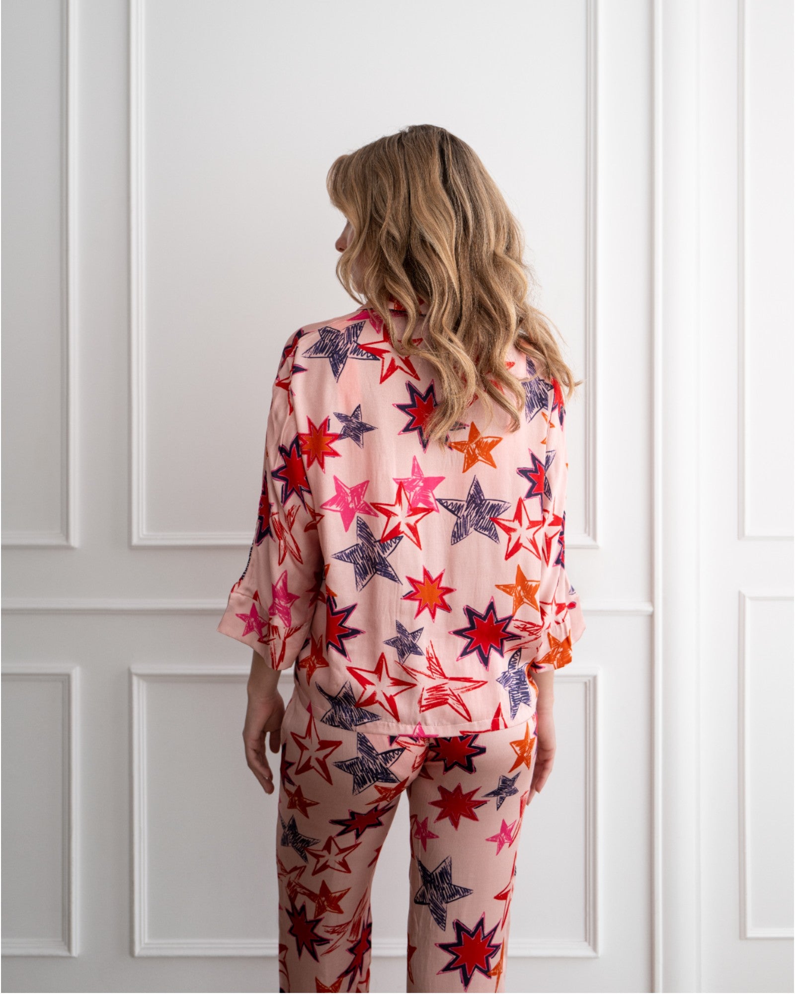 Bluse Loose Cut Stars