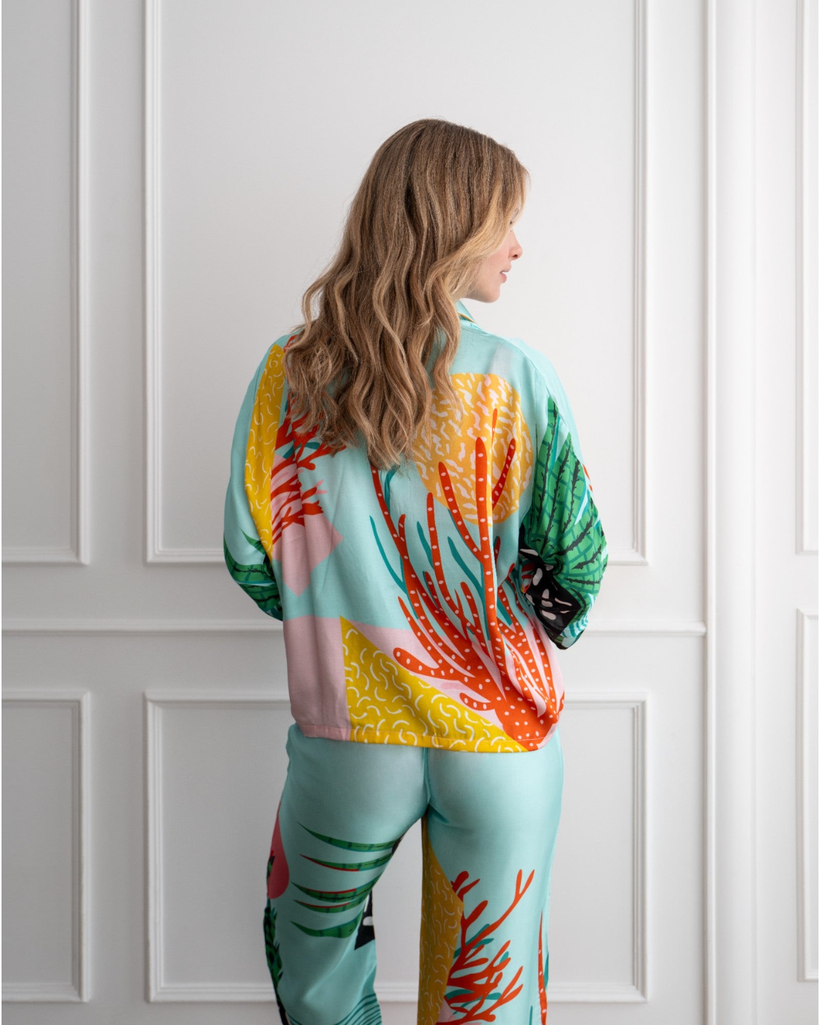 Bluse Loose Cut Under the Sea
