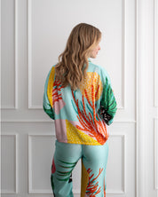 Bluse Loose Cut Under the Sea