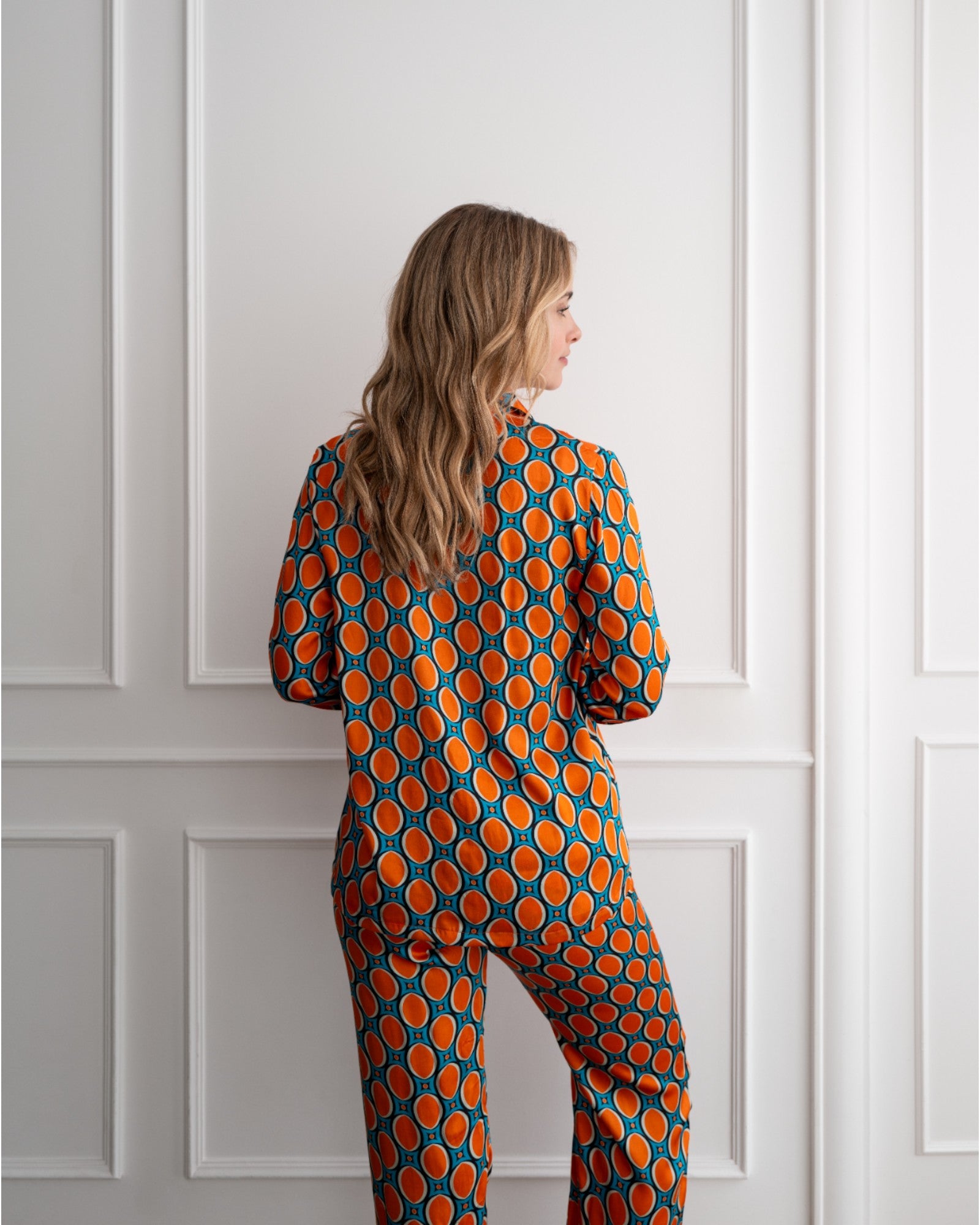 Bluse Straight Cut Dots