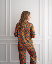 Bluse Straight Cut Dots