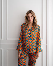 Bluse Straight Cut Dots