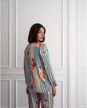 Bluse Straight Cut Swimmer