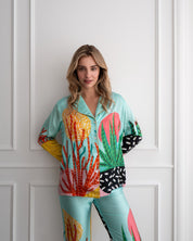 Bluse Straight Cut Unter the Sea