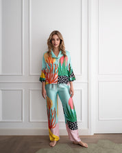 Bluse Loose Cut Under the Sea