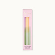 Dip Dye Candle Set: Pastell Edition
