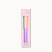 Dip Dye Candle Set: Pastell Edition