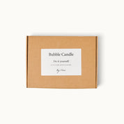 DIY Box Bubble Kerze