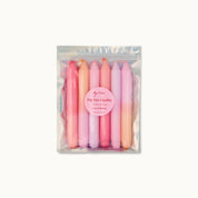 Dip Dye Candle Set: Pastell Edition