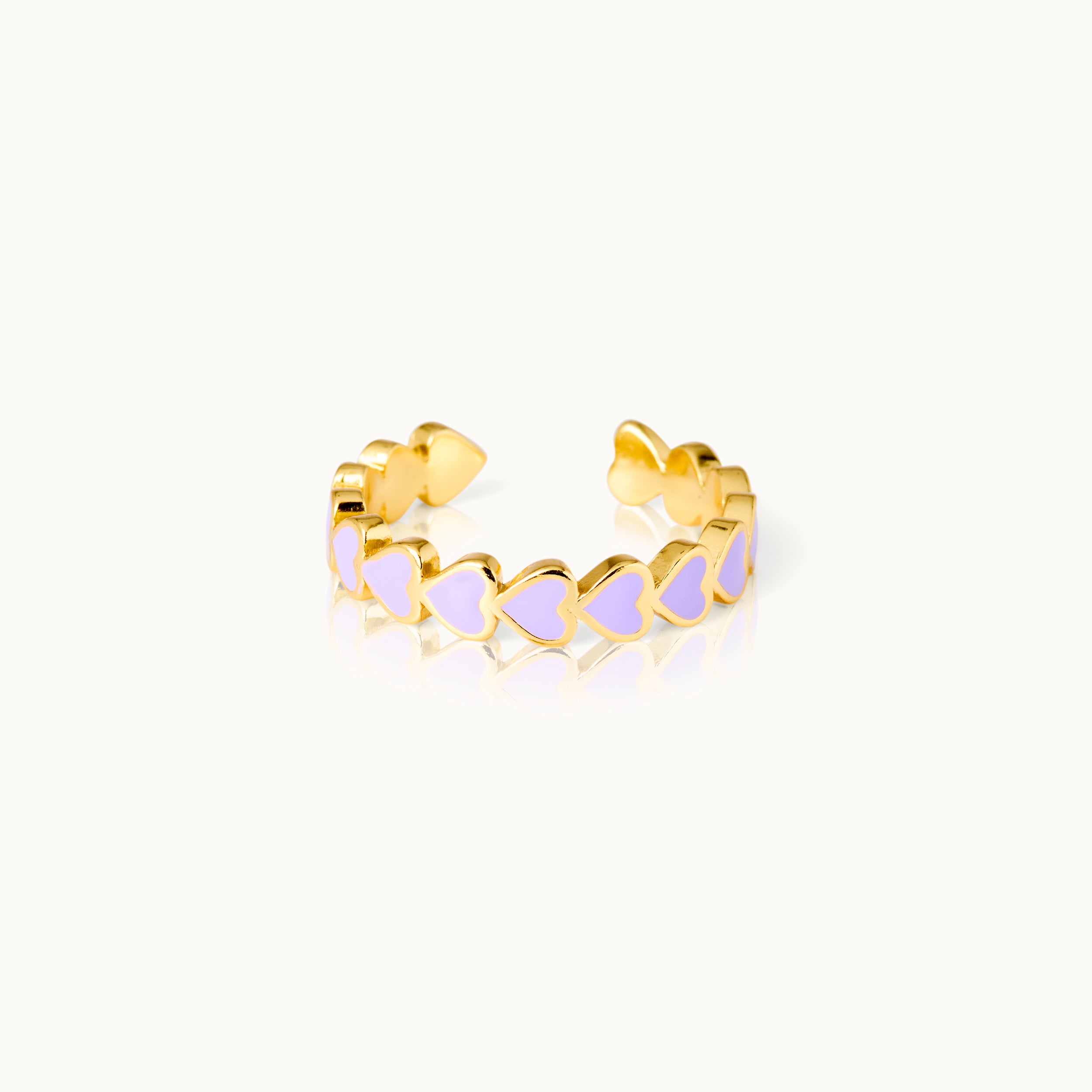 Ring - The Heart Flieder