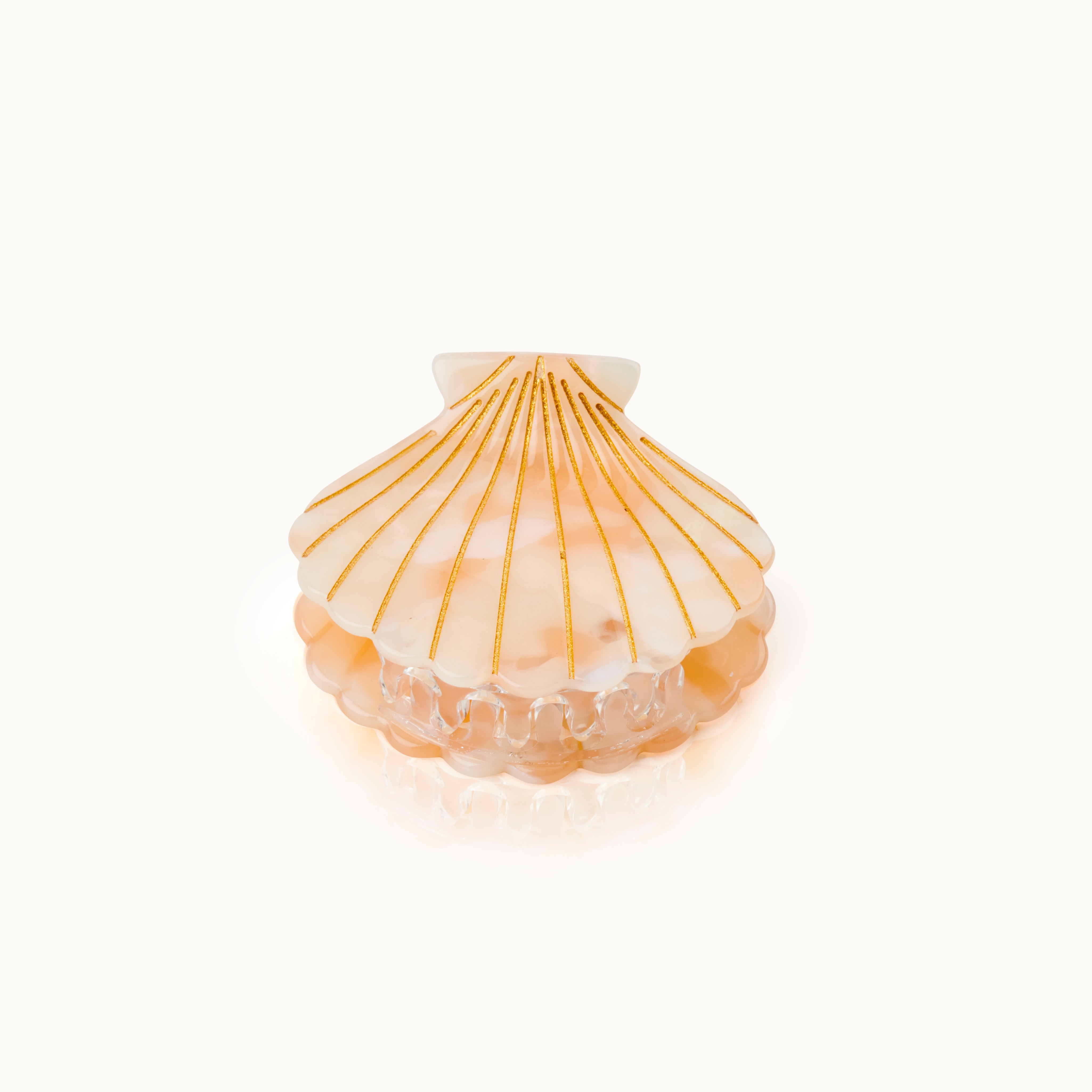Hair Clip Shell Nude
