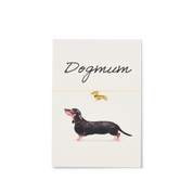 Armband-Karte: Dogmum - Dackel Dunkel