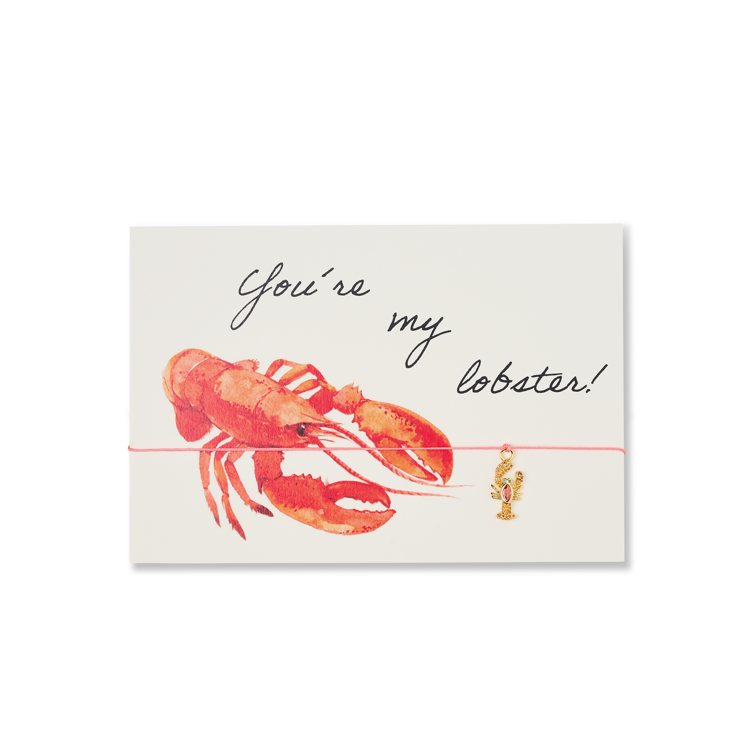 Armband-Karte: You´re my lobster!