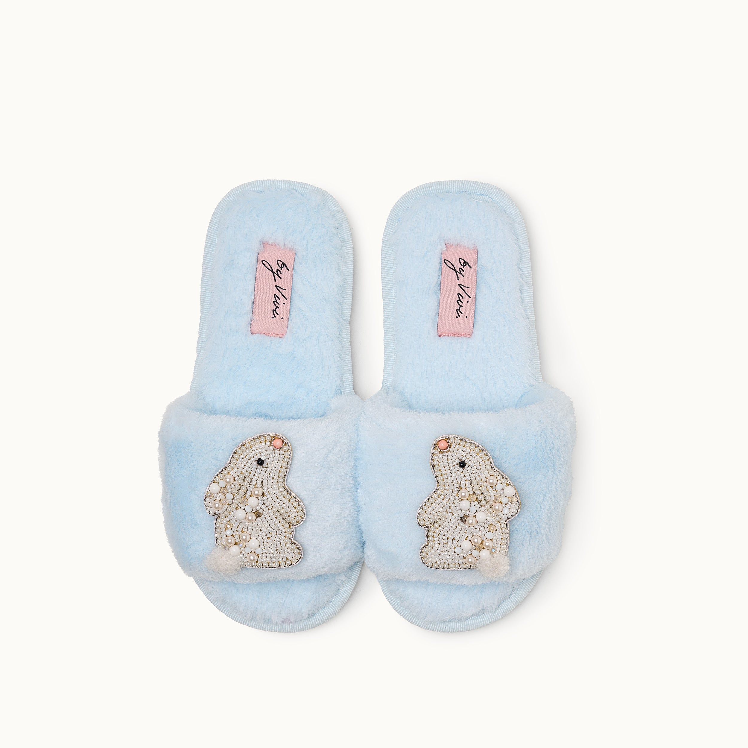Brosche für Slipper: Bunnies