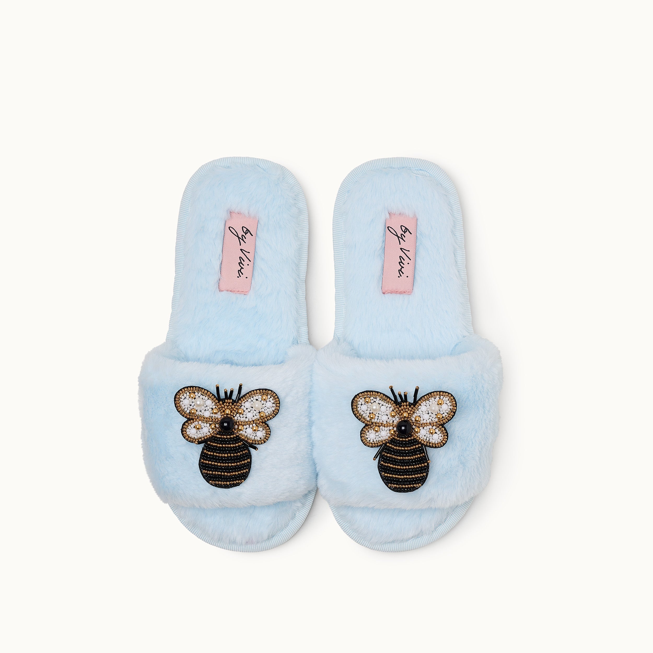 Brosche für Slipper: G Bee