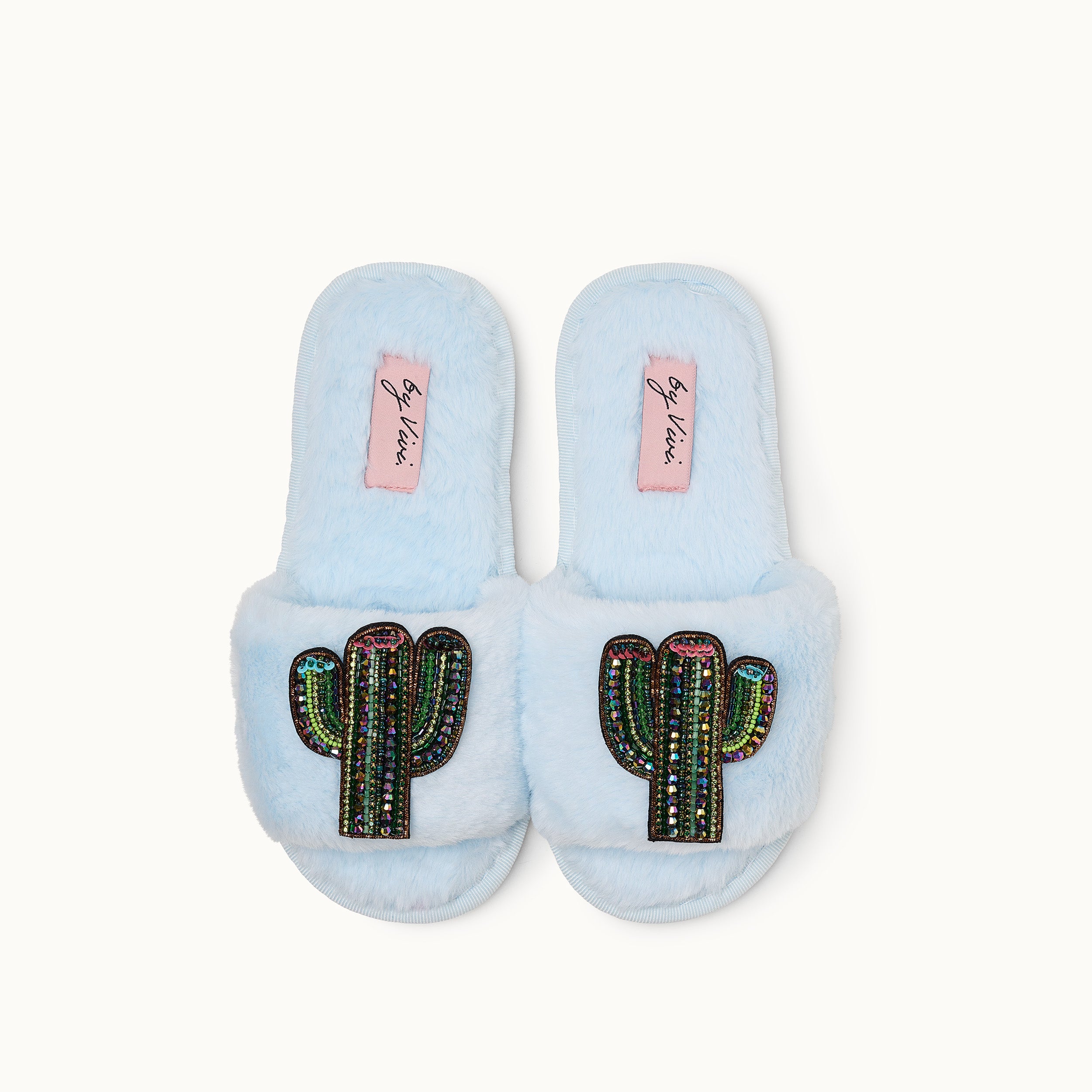 Broschen für Slipper: Kaktus