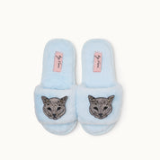 Brosche für Slipper: Kitty