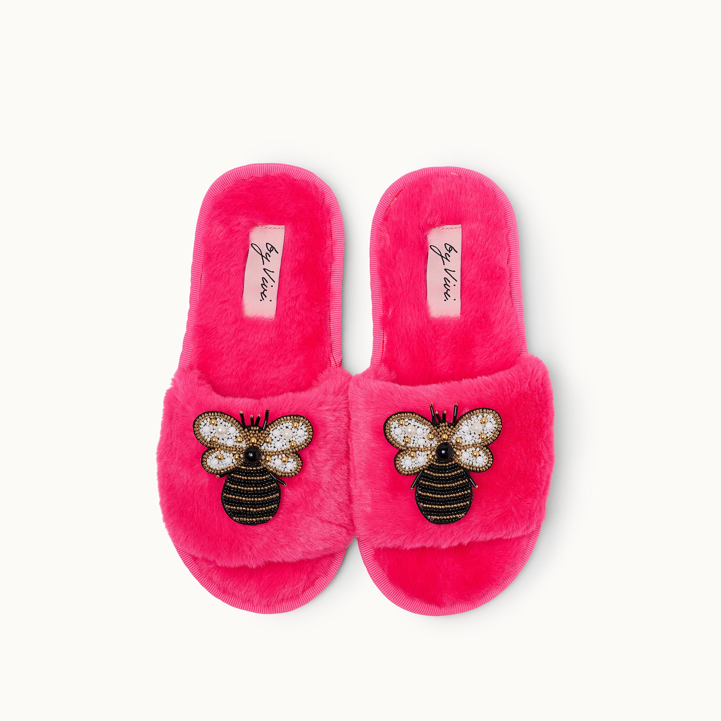 Brosche für Slipper: G Bee