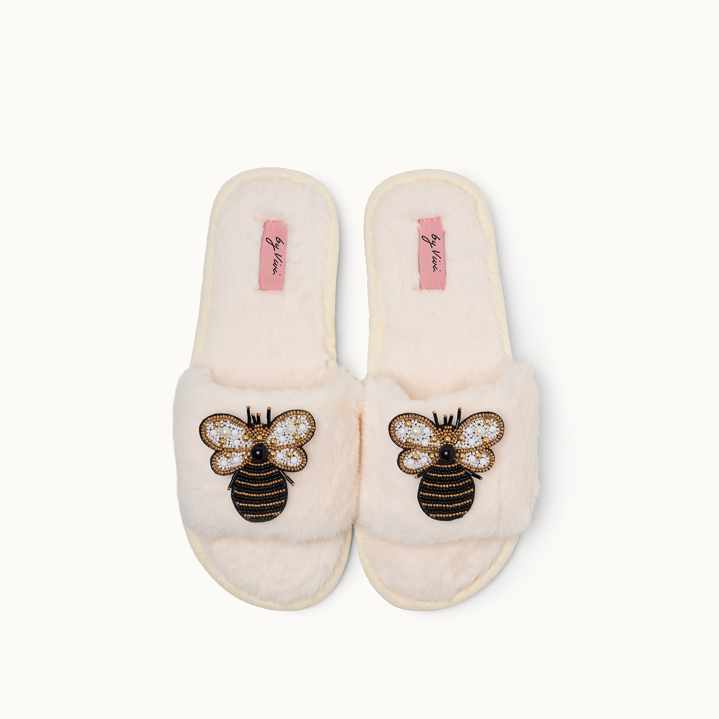Brosche für Slipper: G Bee