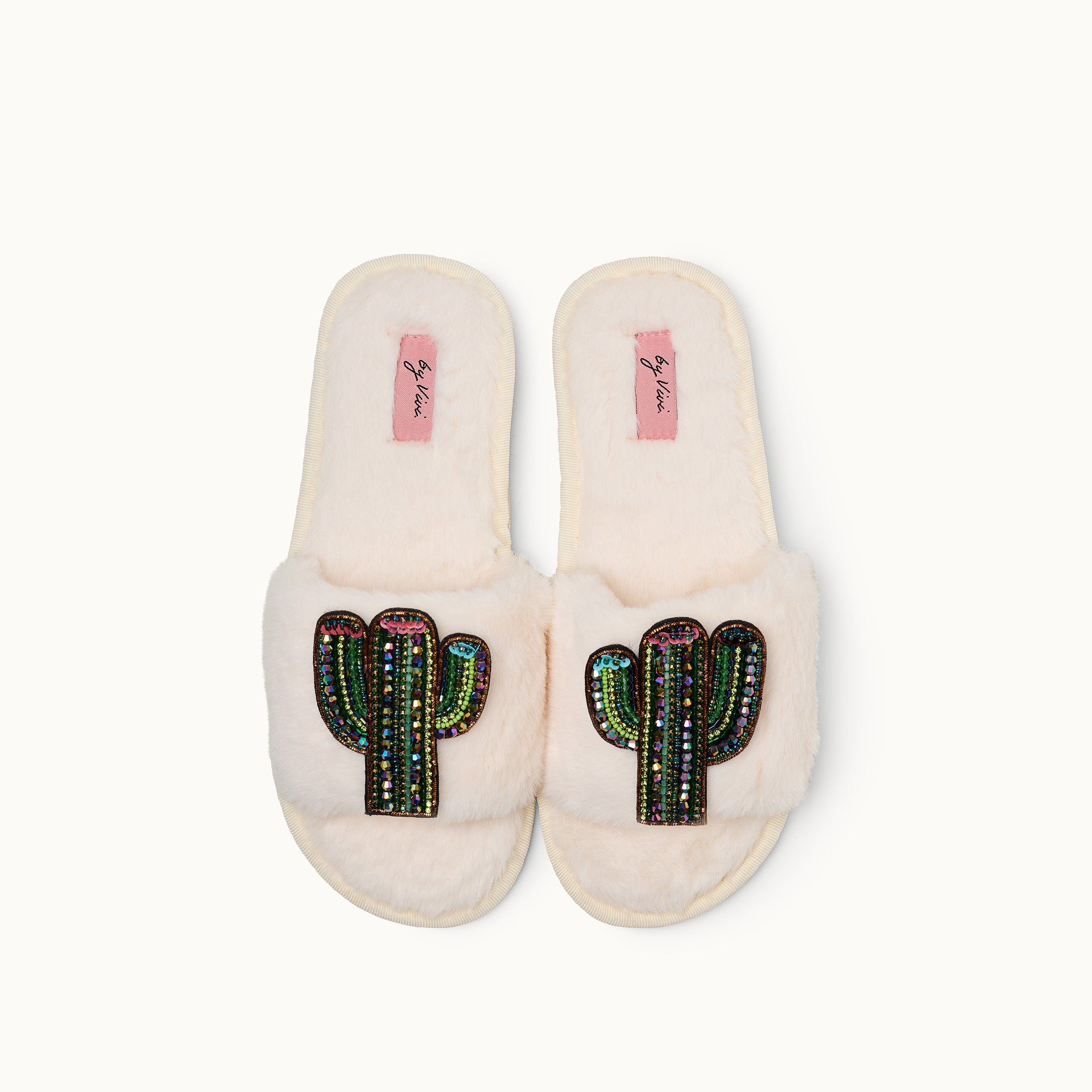 Broschen für Slipper: Kaktus