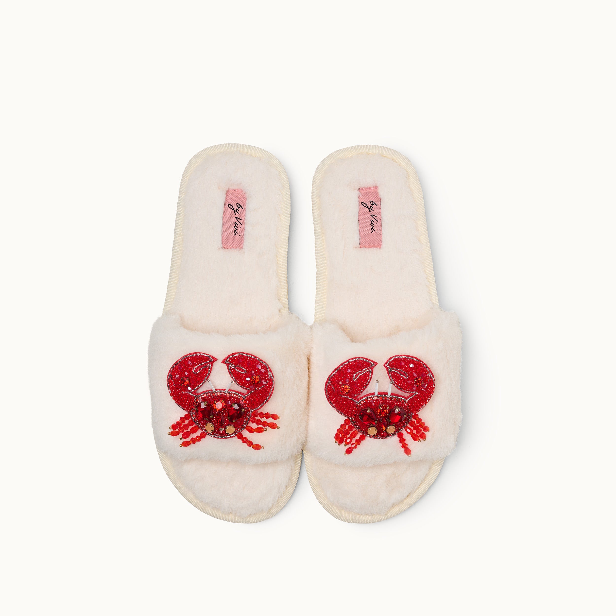 Brosche für Slipper: Crab